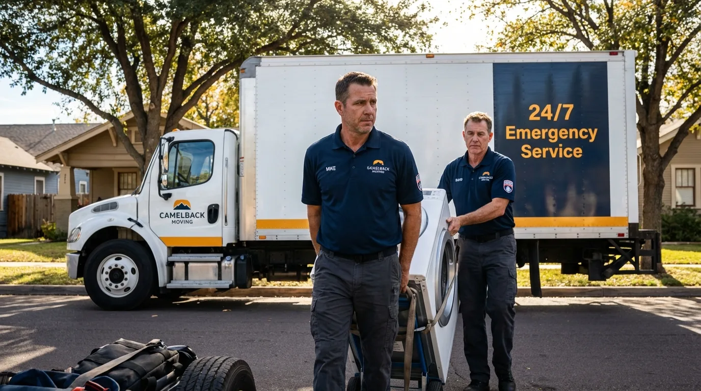 CamelBack Moving crew loading furniture in Union, MS