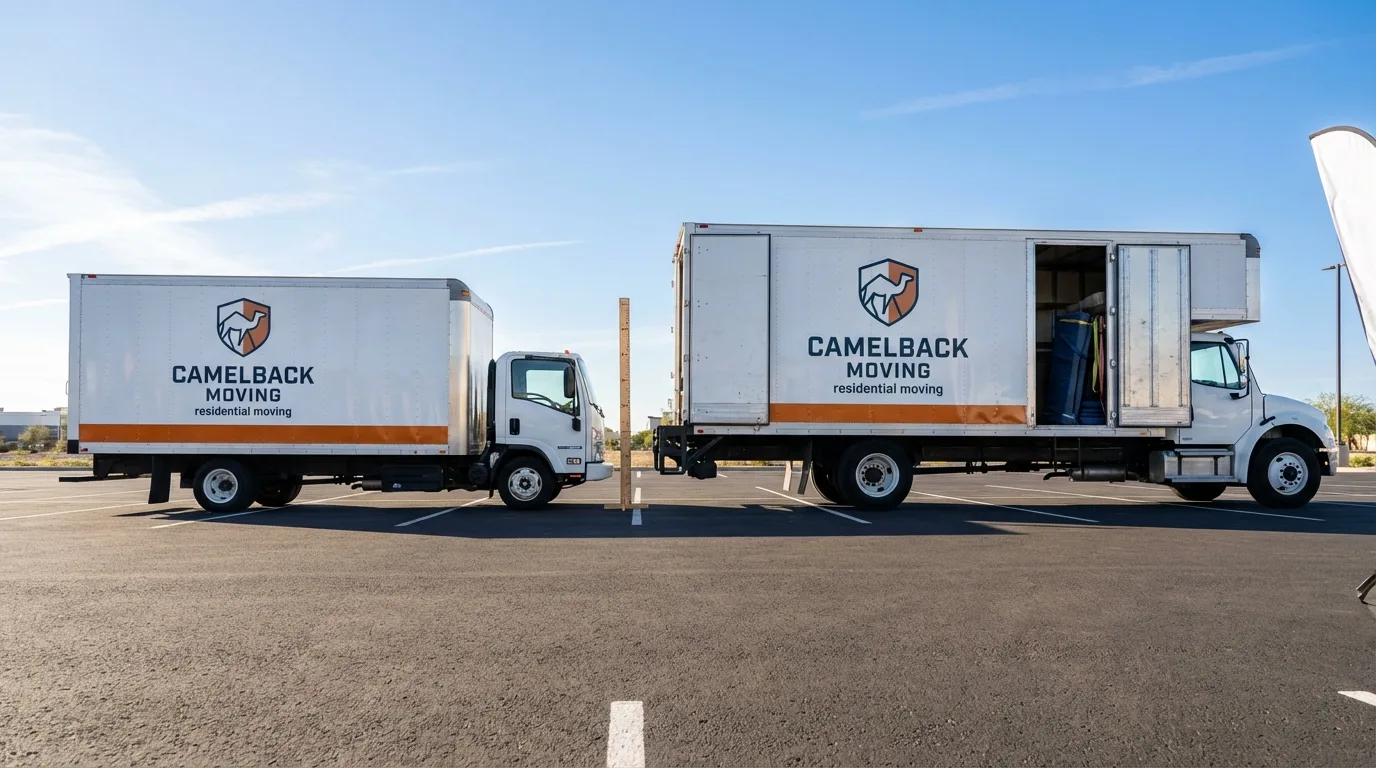 Moving truck size capacity guide in Union